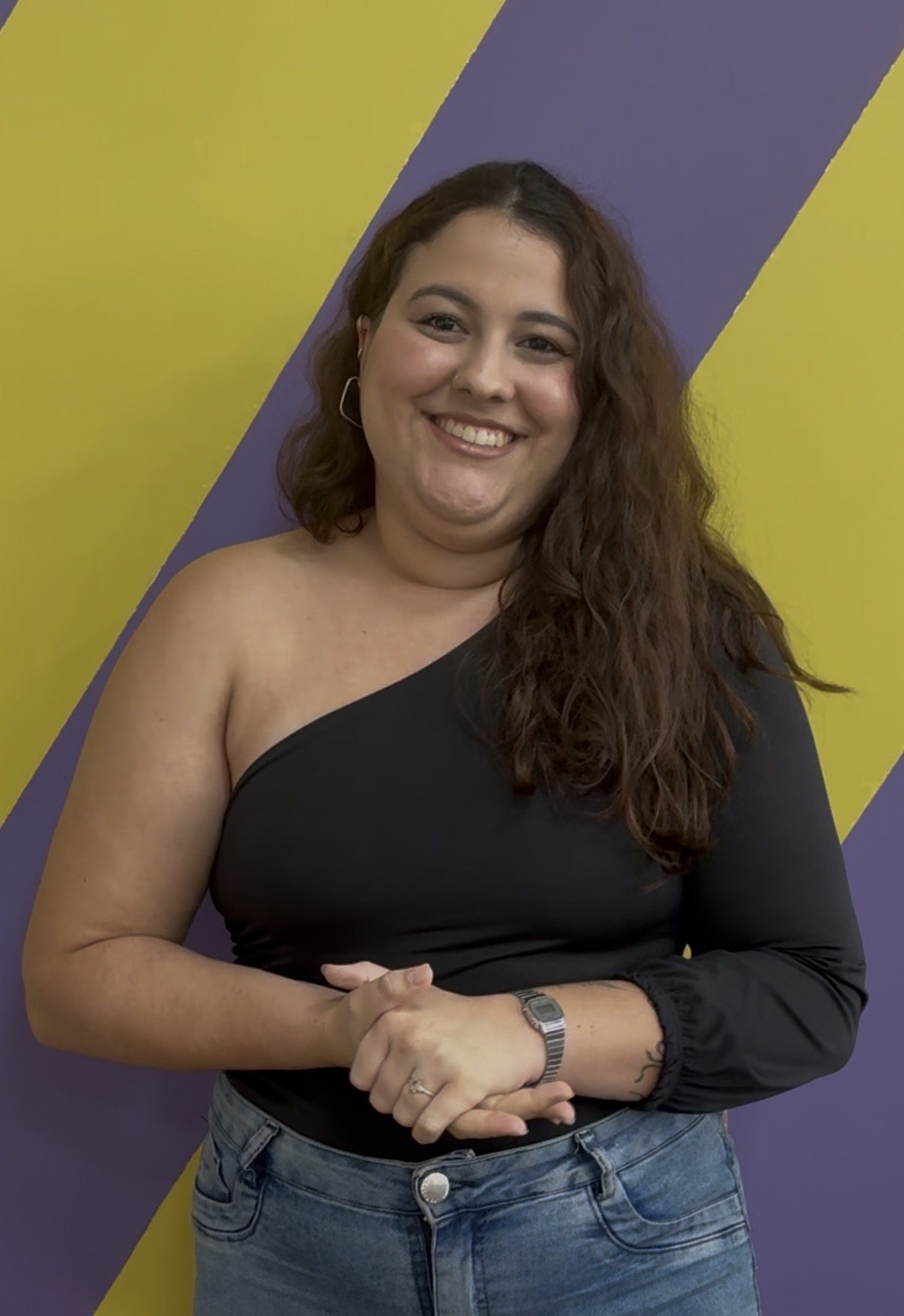 Foto de aluna da última turma